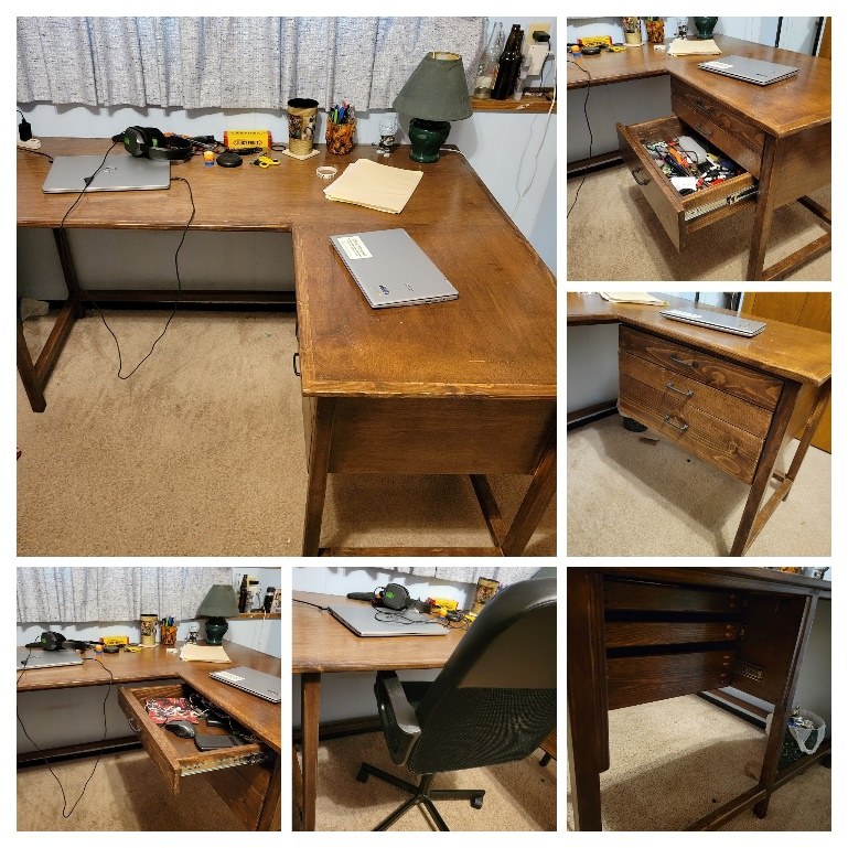 L-Shaped Desk example 2