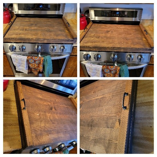 Stove Covers - Raised example 2