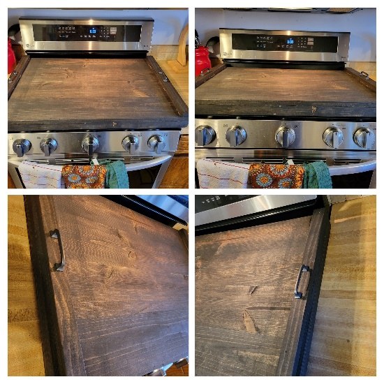 Stove Covers - Raised example 3